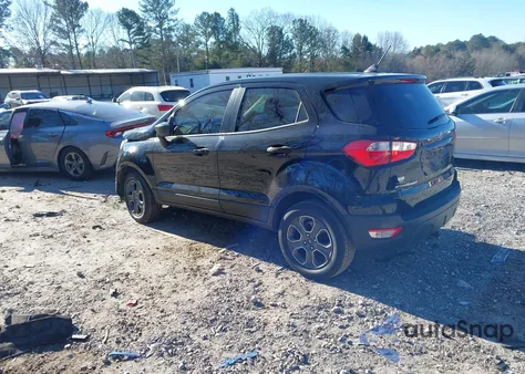 2021 Ford Ecosport S from USA, damaged, VIN MAJ3S2FE3MC402336